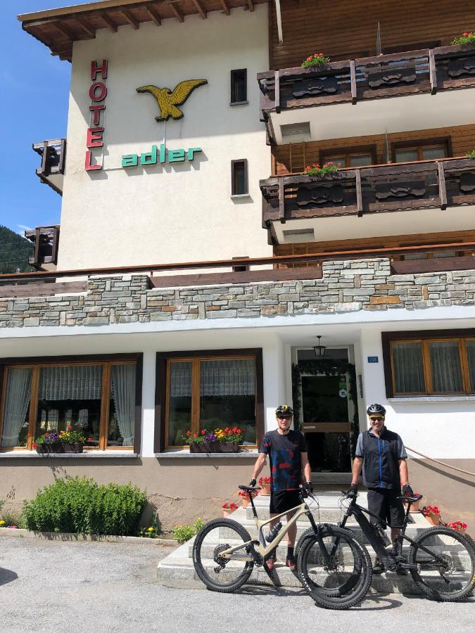 Hotel Adler Saas-Grund Bagian luar foto