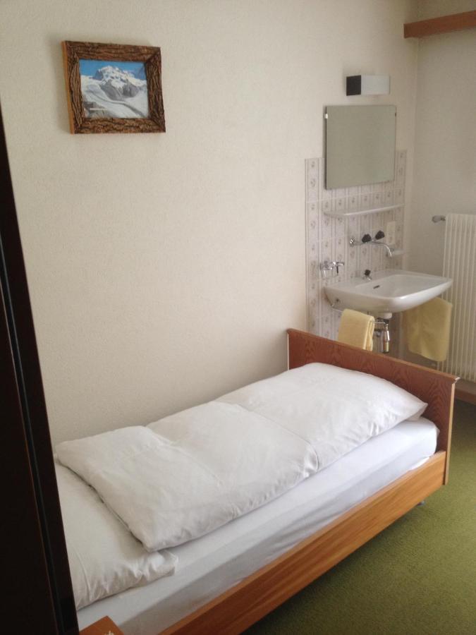 Hotel Adler Saas-Grund Bagian luar foto